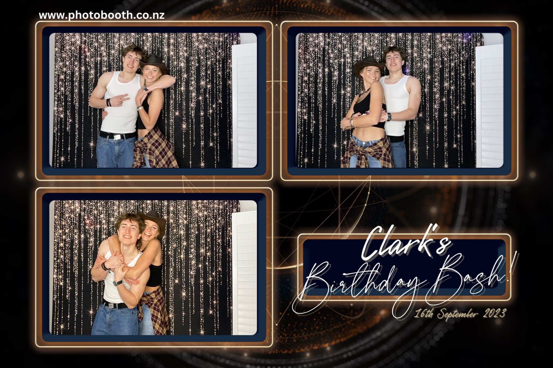 Clark's Celebration | View more photos from the event at gallery.photobooth.co.nz/u/SelfieCentral/Clarks-Celebration
