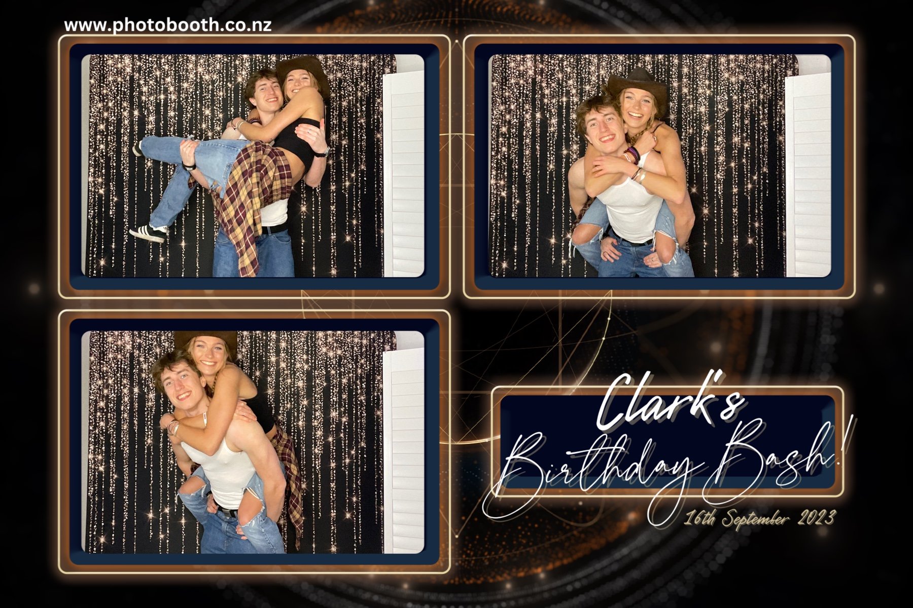 Clark's Celebration | View more photos from the event at gallery.photobooth.co.nz/u/SelfieCentral/Clarks-Celebration