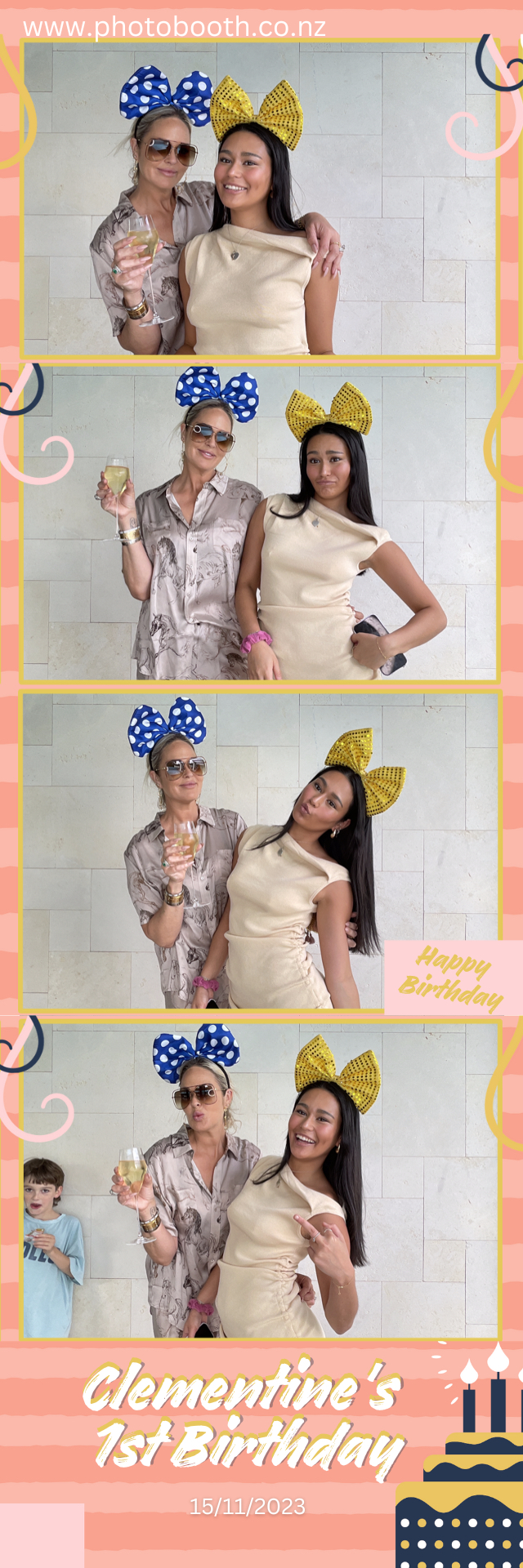 Clementine's 1st Birthday | View more photos from the event at gallery.photobooth.co.nz/u/SelfieCentral/Clementines-1st-Birthday