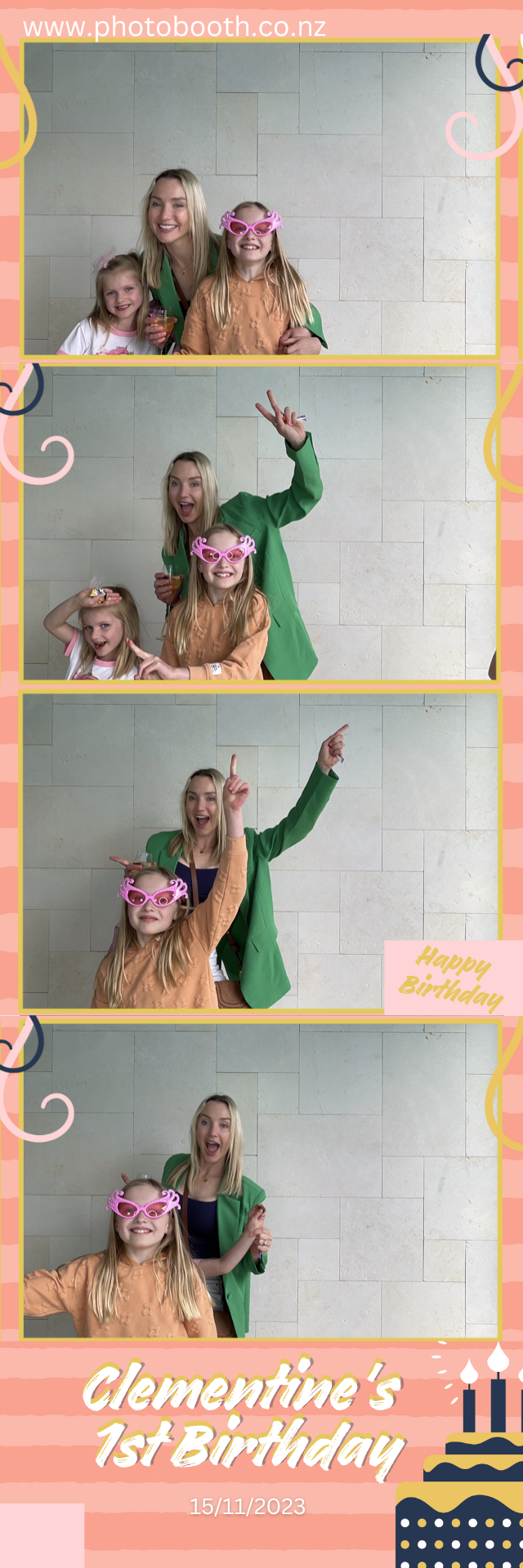 Clementine's 1st Birthday | View more photos from the event at gallery.photobooth.co.nz/u/SelfieCentral/Clementines-1st-Birthday
