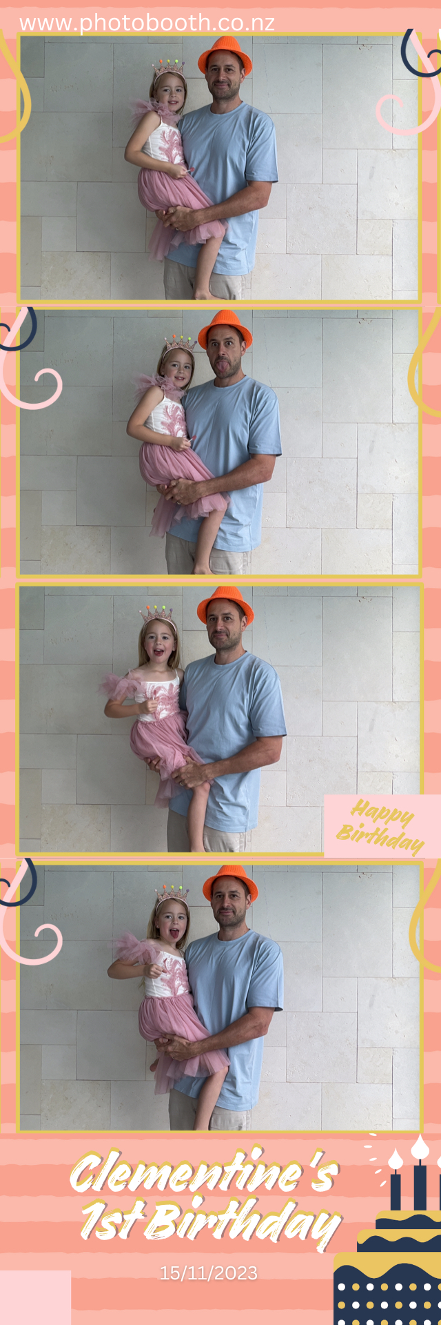 Clementine's 1st Birthday | View more photos from the event at gallery.photobooth.co.nz/u/SelfieCentral/Clementines-1st-Birthday