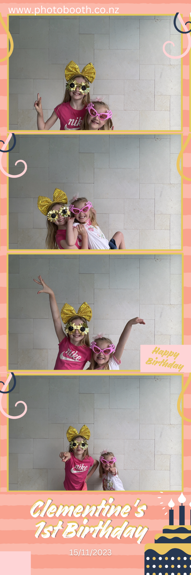 Clementine's 1st Birthday | View more photos from the event at gallery.photobooth.co.nz/u/SelfieCentral/Clementines-1st-Birthday