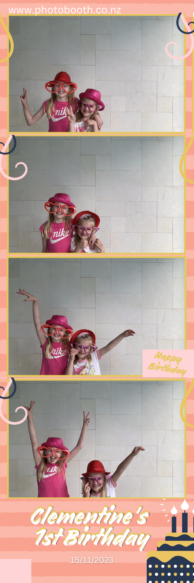 Clementine's 1st Birthday | View more photos from the event at gallery.photobooth.co.nz/u/SelfieCentral/Clementines-1st-Birthday