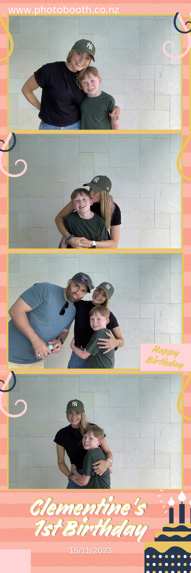 Clementine's 1st Birthday | View more photos from the event at gallery.photobooth.co.nz/u/SelfieCentral/Clementines-1st-Birthday