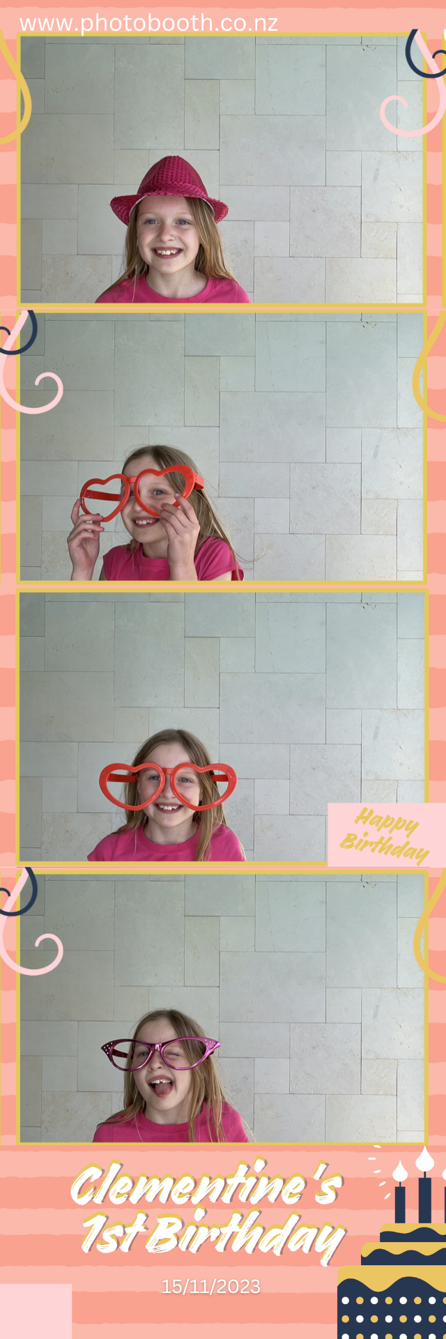 Clementine's 1st Birthday | View more photos from the event at gallery.photobooth.co.nz/u/SelfieCentral/Clementines-1st-Birthday