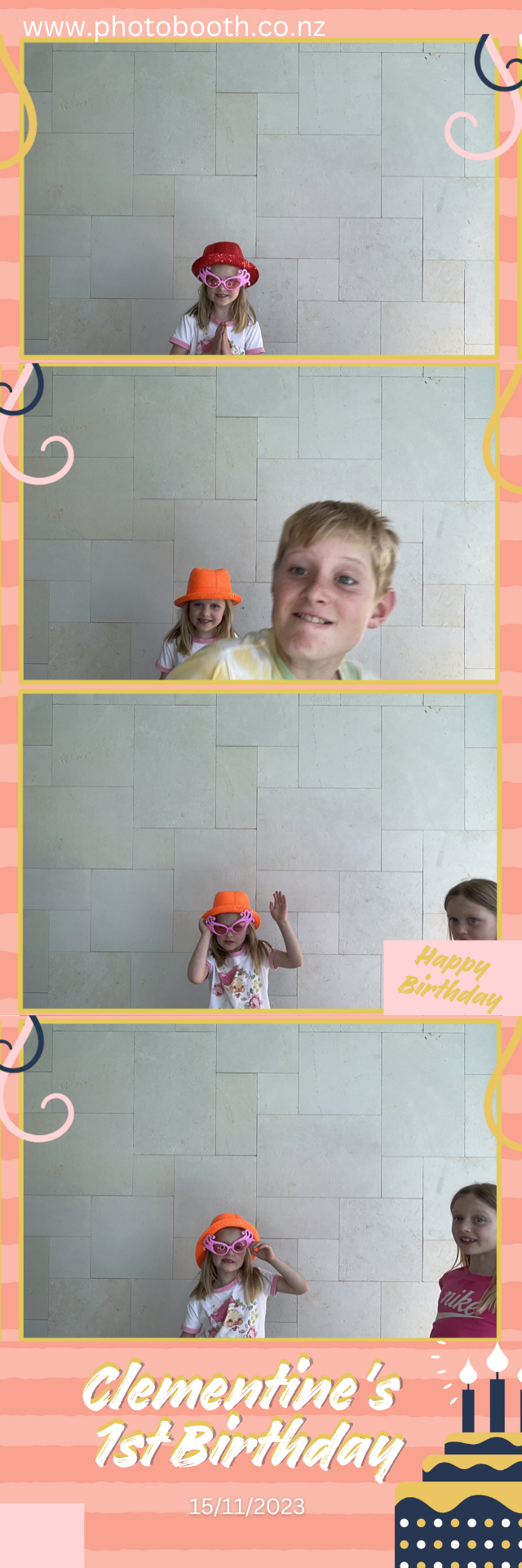 Clementine's 1st Birthday | View more photos from the event at gallery.photobooth.co.nz/u/SelfieCentral/Clementines-1st-Birthday
