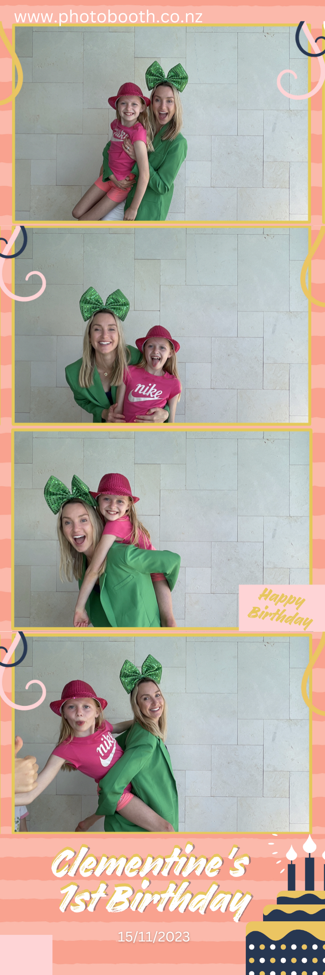 Clementine's 1st Birthday | View more photos from the event at gallery.photobooth.co.nz/u/SelfieCentral/Clementines-1st-Birthday