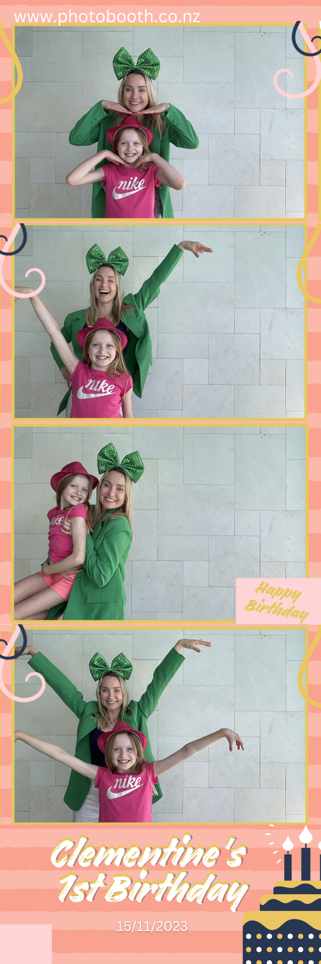 Clementine's 1st Birthday | View more photos from the event at gallery.photobooth.co.nz/u/SelfieCentral/Clementines-1st-Birthday