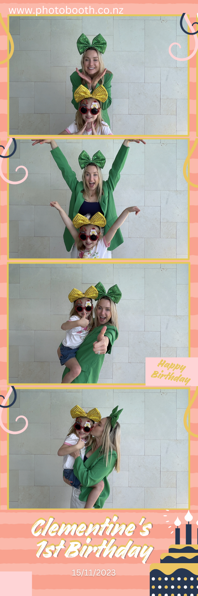 Clementine's 1st Birthday | View more photos from the event at gallery.photobooth.co.nz/u/SelfieCentral/Clementines-1st-Birthday