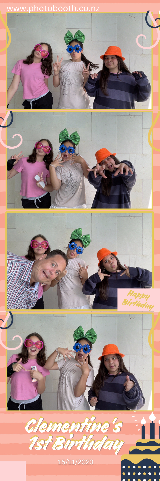 Clementine's 1st Birthday | View more photos from the event at gallery.photobooth.co.nz/u/SelfieCentral/Clementines-1st-Birthday