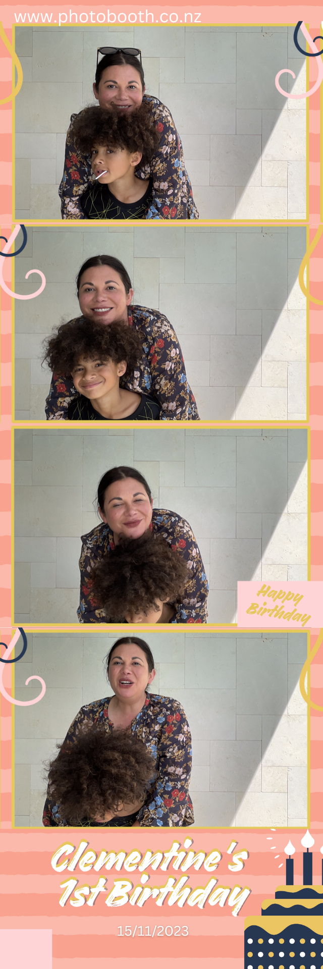 Clementine's 1st Birthday | View more photos from the event at gallery.photobooth.co.nz/u/SelfieCentral/Clementines-1st-Birthday