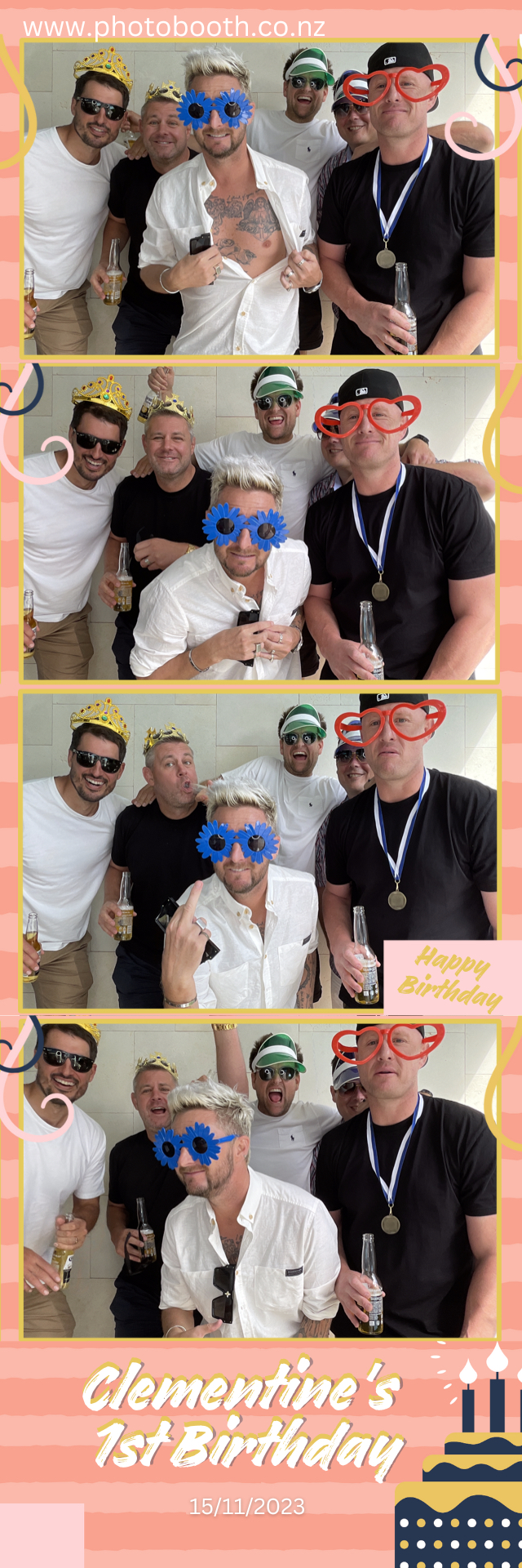 Clementine's 1st Birthday | View more photos from the event at gallery.photobooth.co.nz/u/SelfieCentral/Clementines-1st-Birthday