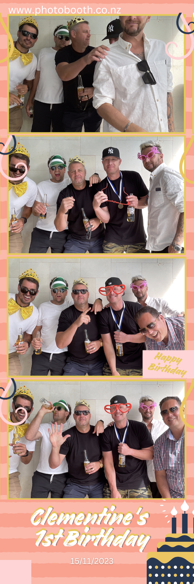 Clementine's 1st Birthday | View more photos from the event at gallery.photobooth.co.nz/u/SelfieCentral/Clementines-1st-Birthday
