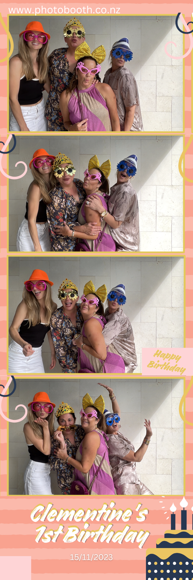 Clementine's 1st Birthday | View more photos from the event at gallery.photobooth.co.nz/u/SelfieCentral/Clementines-1st-Birthday