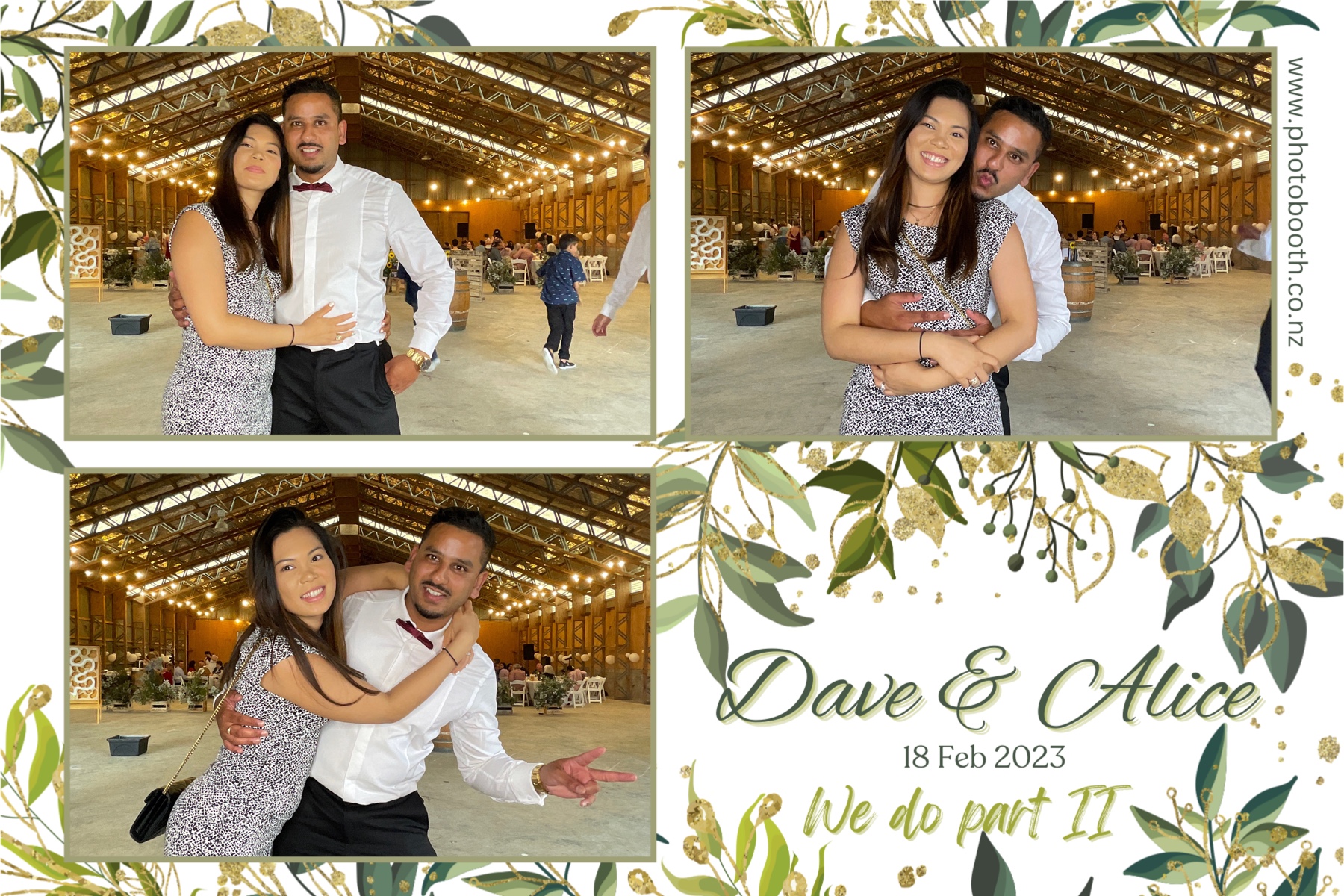 Dave & Alice's Wedding | View more photos from the event at gallery.photobooth.co.nz/u/SelfieCentral/Dave-Alices-Wedding