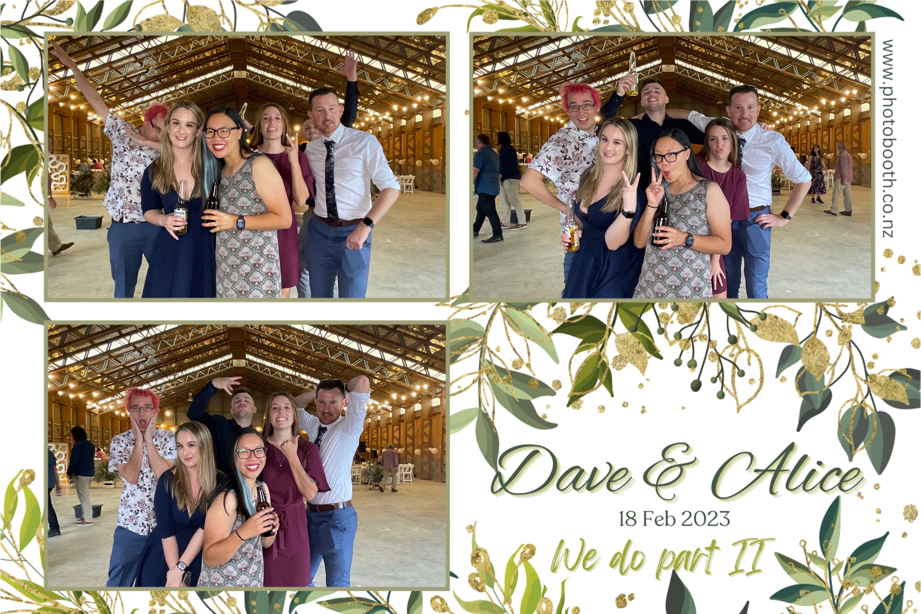 Dave & Alice's Wedding | View more photos from the event at gallery.photobooth.co.nz/u/SelfieCentral/Dave-Alices-Wedding