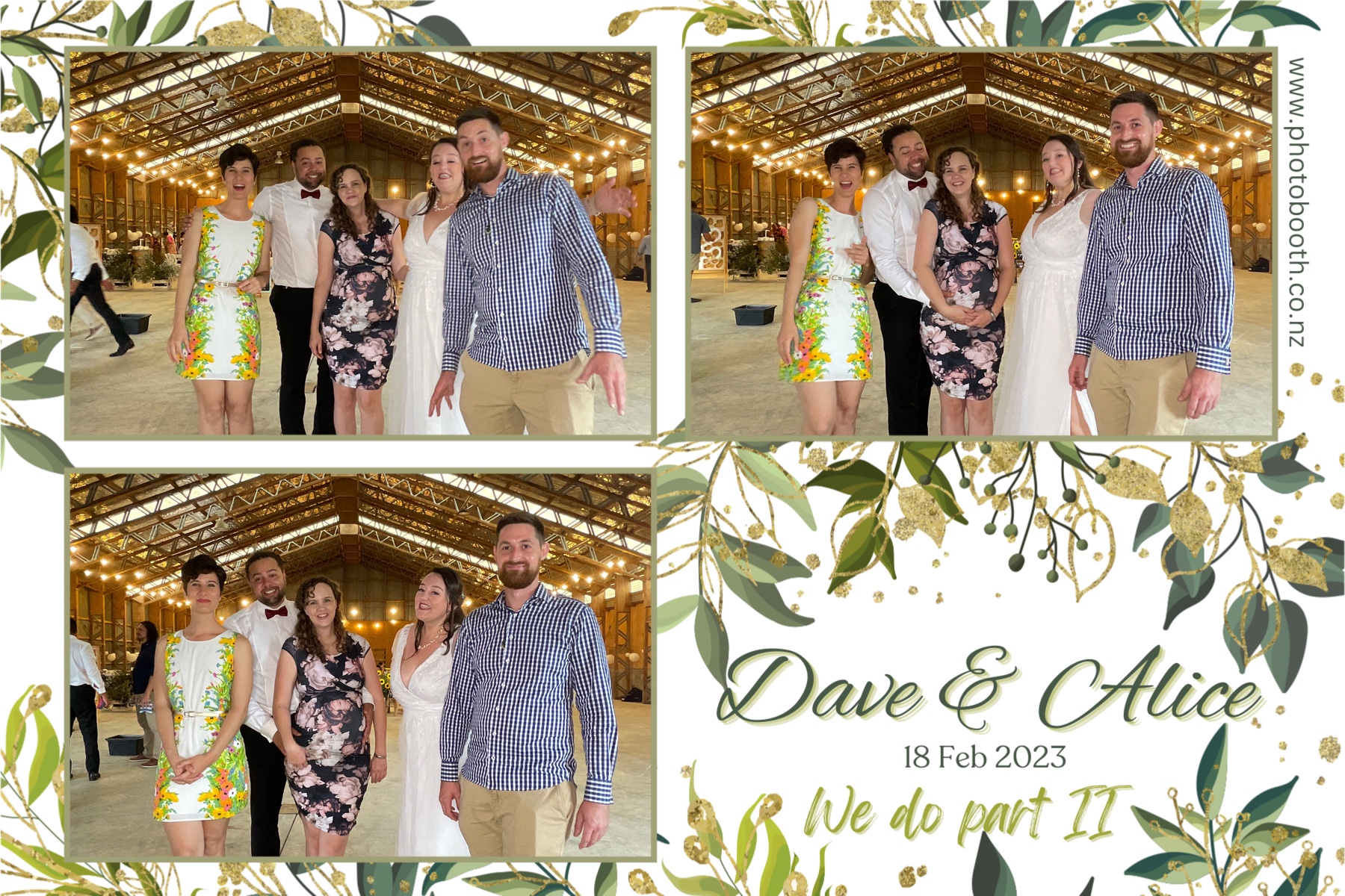Dave & Alice's Wedding | View more photos from the event at gallery.photobooth.co.nz/u/SelfieCentral/Dave-Alices-Wedding