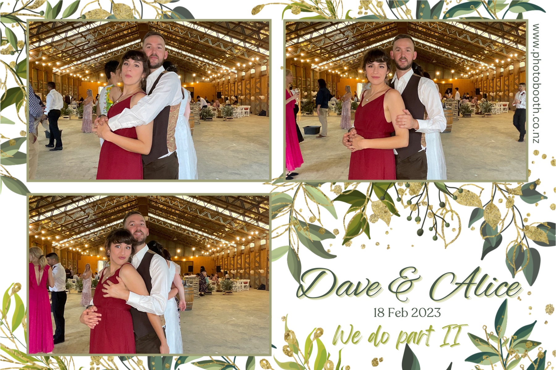 Dave & Alice's Wedding | View more photos from the event at gallery.photobooth.co.nz/u/SelfieCentral/Dave-Alices-Wedding