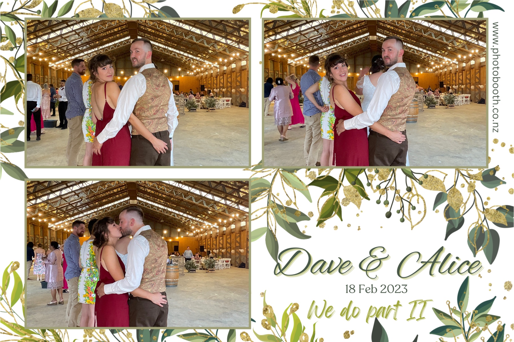 Dave & Alice's Wedding | View more photos from the event at gallery.photobooth.co.nz/u/SelfieCentral/Dave-Alices-Wedding