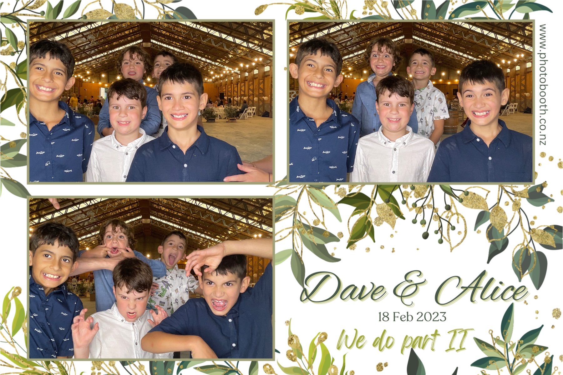 Dave & Alice's Wedding | View more photos from the event at gallery.photobooth.co.nz/u/SelfieCentral/Dave-Alices-Wedding