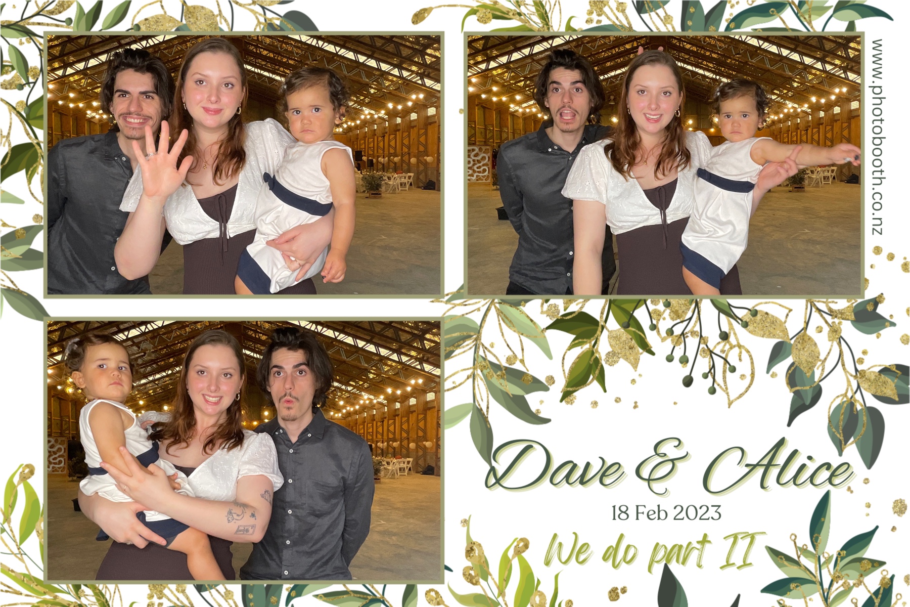 Dave & Alice's Wedding | View more photos from the event at gallery.photobooth.co.nz/u/SelfieCentral/Dave-Alices-Wedding