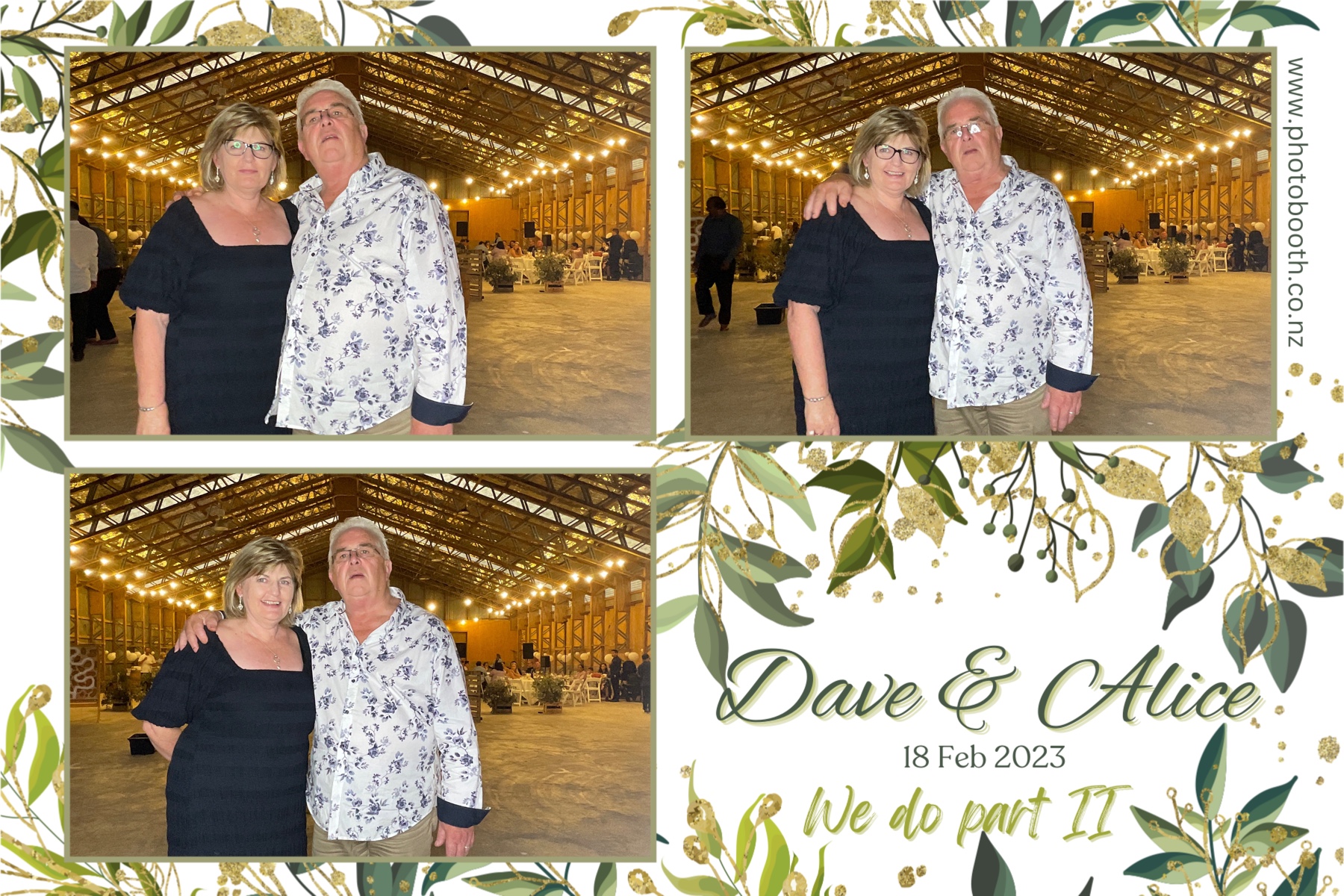 Dave & Alice's Wedding | View more photos from the event at gallery.photobooth.co.nz/u/SelfieCentral/Dave-Alices-Wedding
