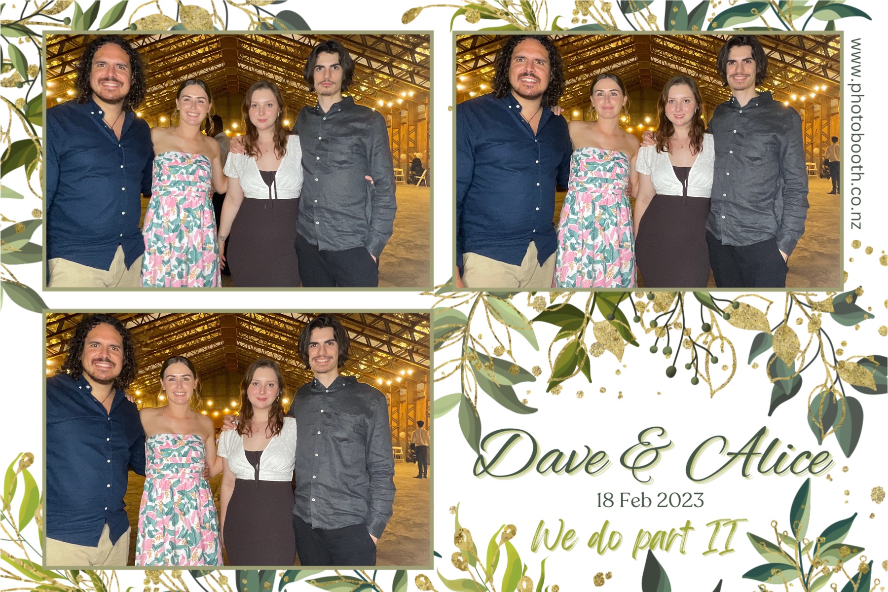 Dave & Alice's Wedding | View more photos from the event at gallery.photobooth.co.nz/u/SelfieCentral/Dave-Alices-Wedding