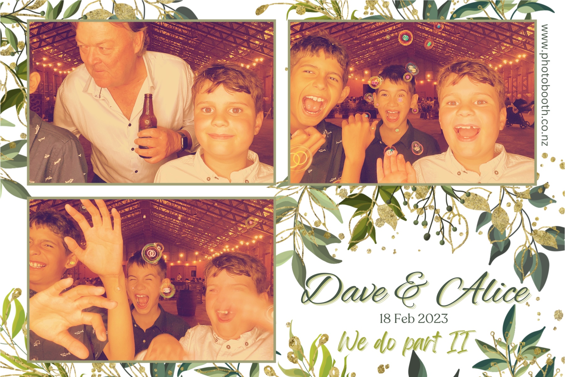 Dave & Alice's Wedding | View more photos from the event at gallery.photobooth.co.nz/u/SelfieCentral/Dave-Alices-Wedding