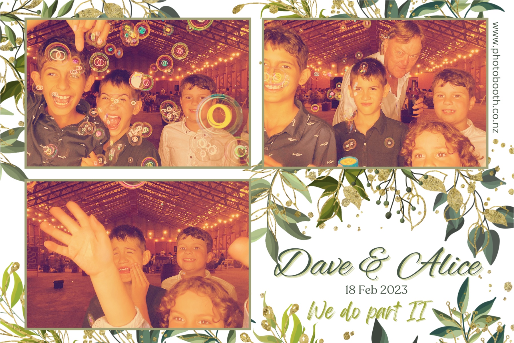 Dave & Alice's Wedding | View more photos from the event at gallery.photobooth.co.nz/u/SelfieCentral/Dave-Alices-Wedding