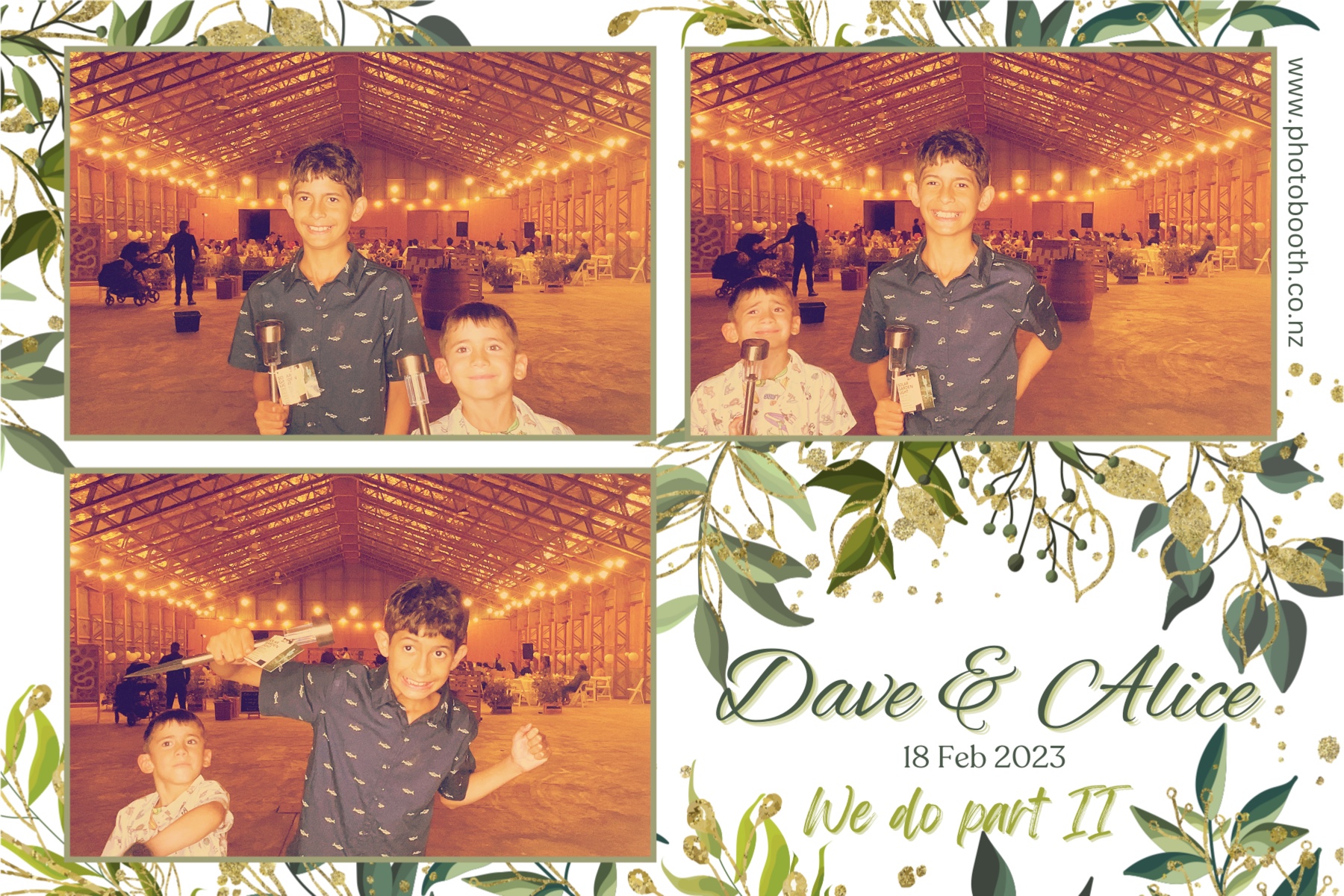 Dave & Alice's Wedding | View more photos from the event at gallery.photobooth.co.nz/u/SelfieCentral/Dave-Alices-Wedding