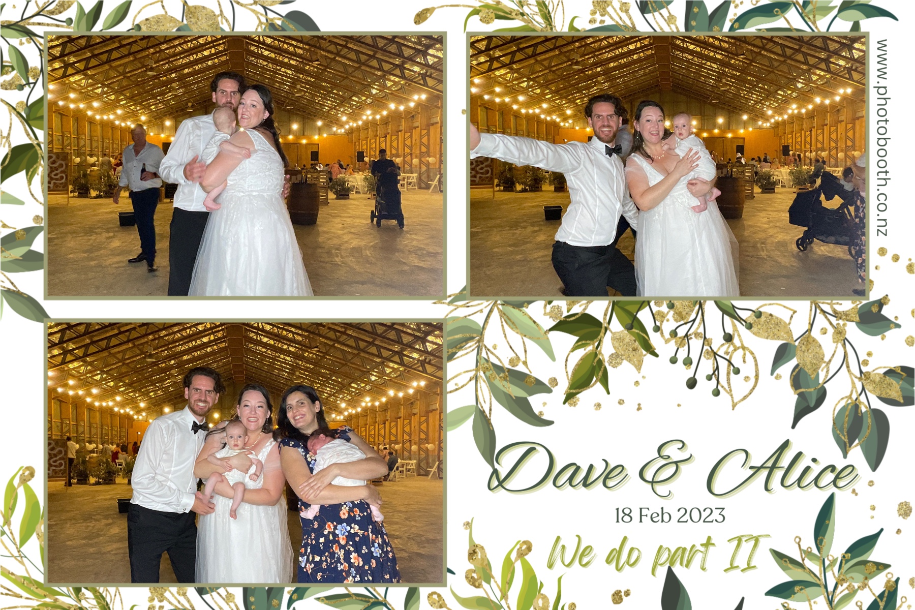 Dave & Alice's Wedding | View more photos from the event at gallery.photobooth.co.nz/u/SelfieCentral/Dave-Alices-Wedding
