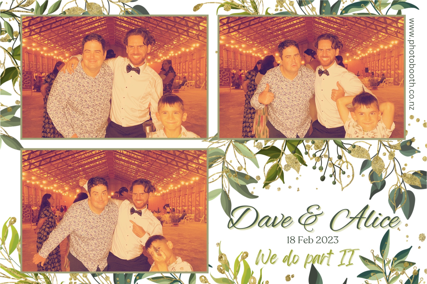 Dave & Alice's Wedding | View more photos from the event at gallery.photobooth.co.nz/u/SelfieCentral/Dave-Alices-Wedding
