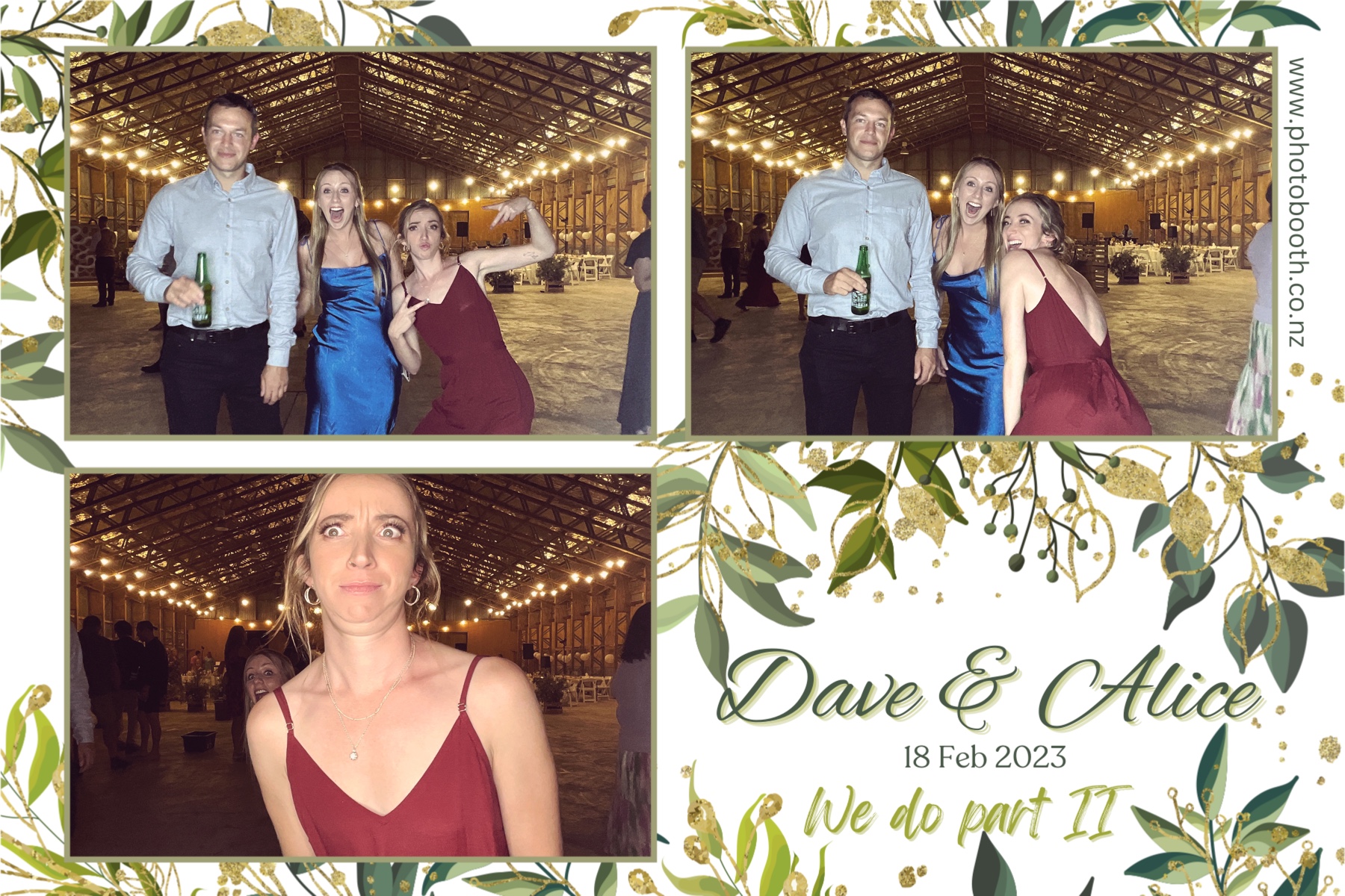 Dave & Alice's Wedding | View more photos from the event at gallery.photobooth.co.nz/u/SelfieCentral/Dave-Alices-Wedding