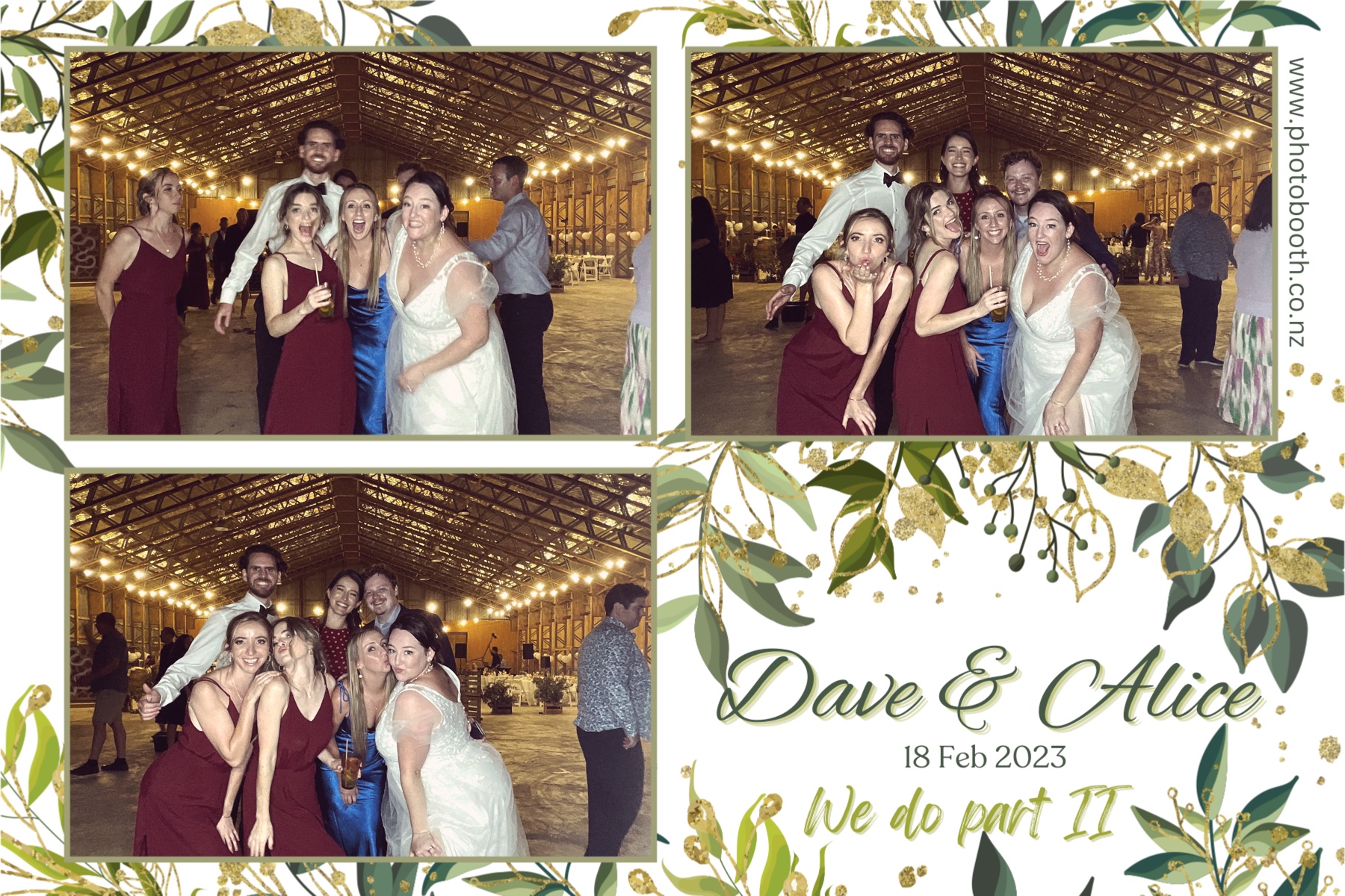 Dave & Alice's Wedding | View more photos from the event at gallery.photobooth.co.nz/u/SelfieCentral/Dave-Alices-Wedding