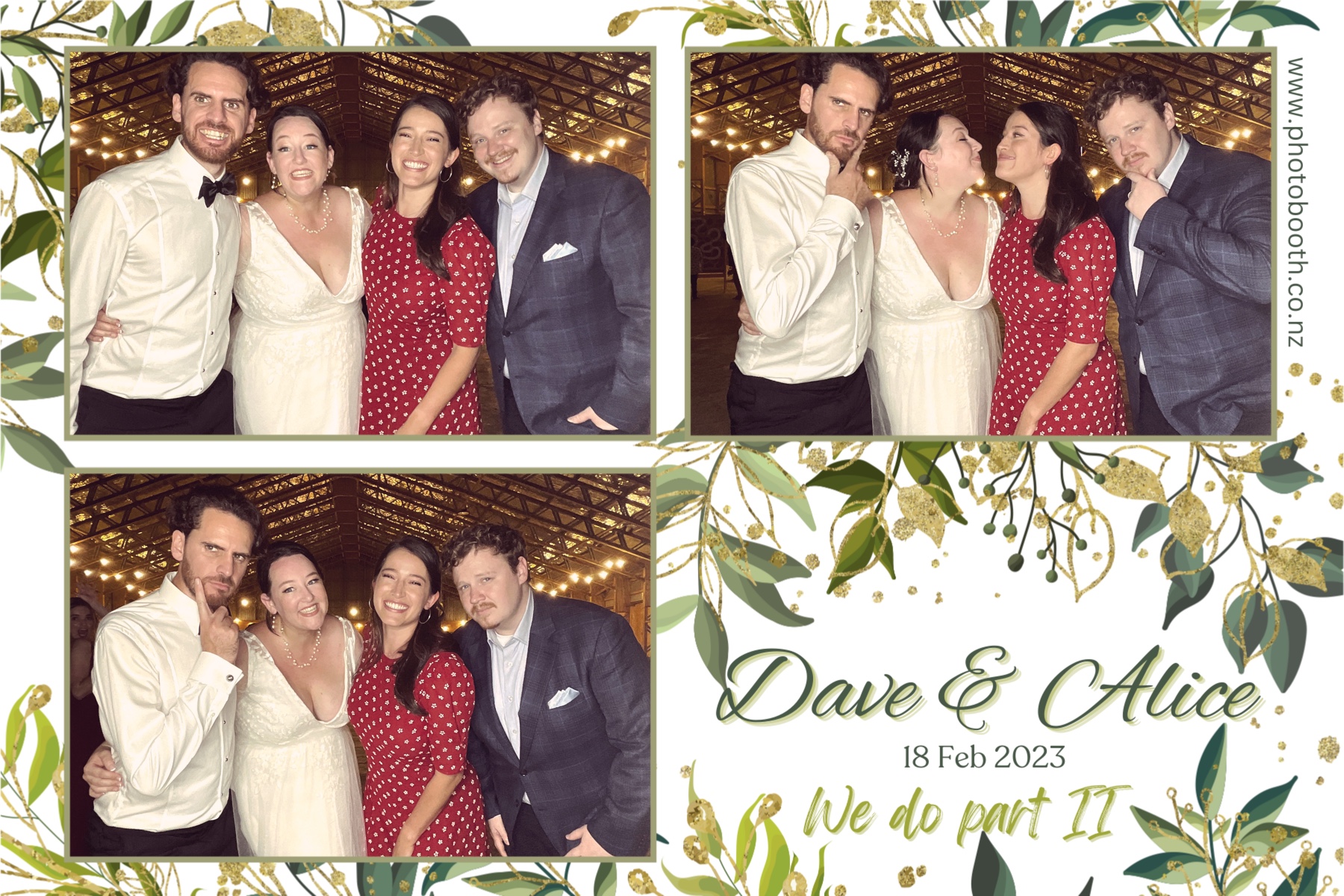 Dave & Alice's Wedding | View more photos from the event at gallery.photobooth.co.nz/u/SelfieCentral/Dave-Alices-Wedding