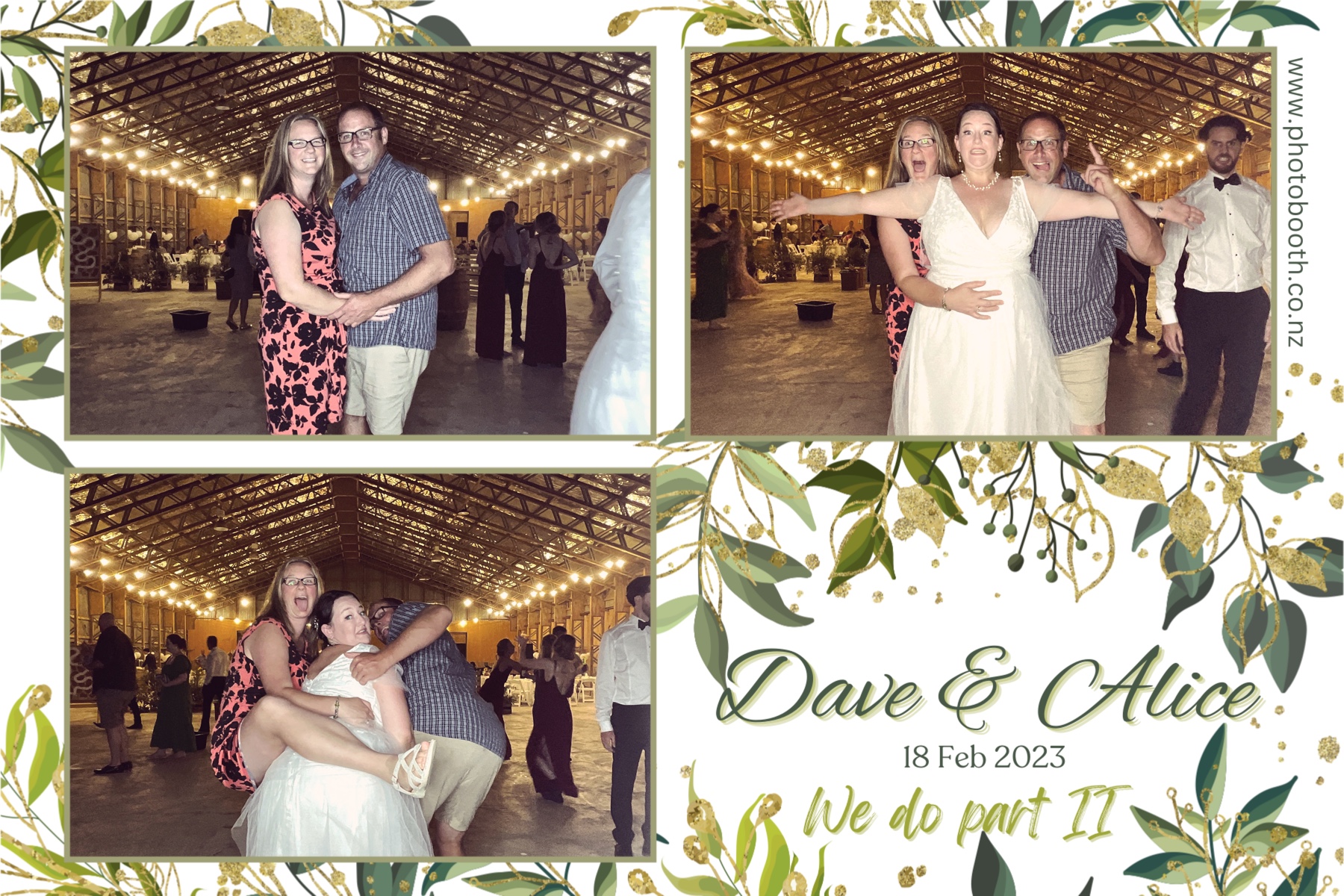 Dave & Alice's Wedding | View more photos from the event at gallery.photobooth.co.nz/u/SelfieCentral/Dave-Alices-Wedding