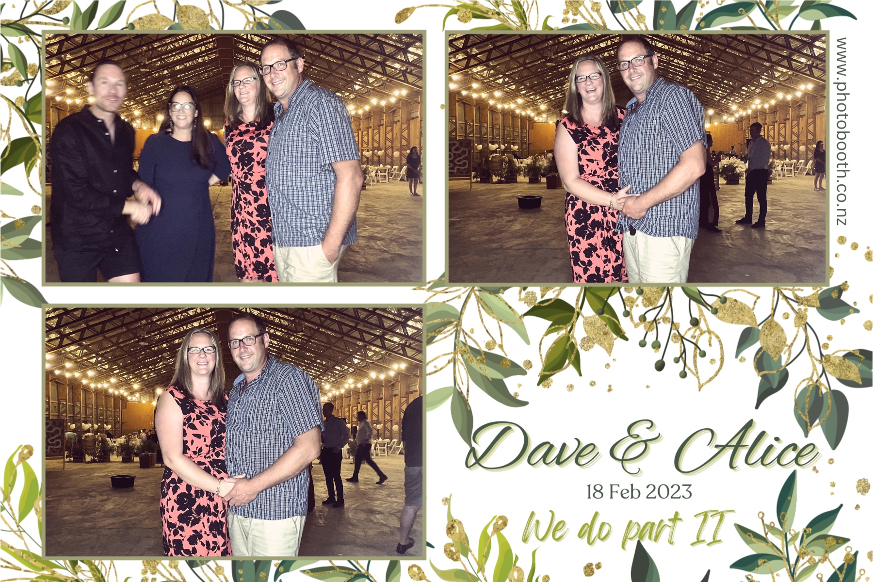 Dave & Alice's Wedding | View more photos from the event at gallery.photobooth.co.nz/u/SelfieCentral/Dave-Alices-Wedding