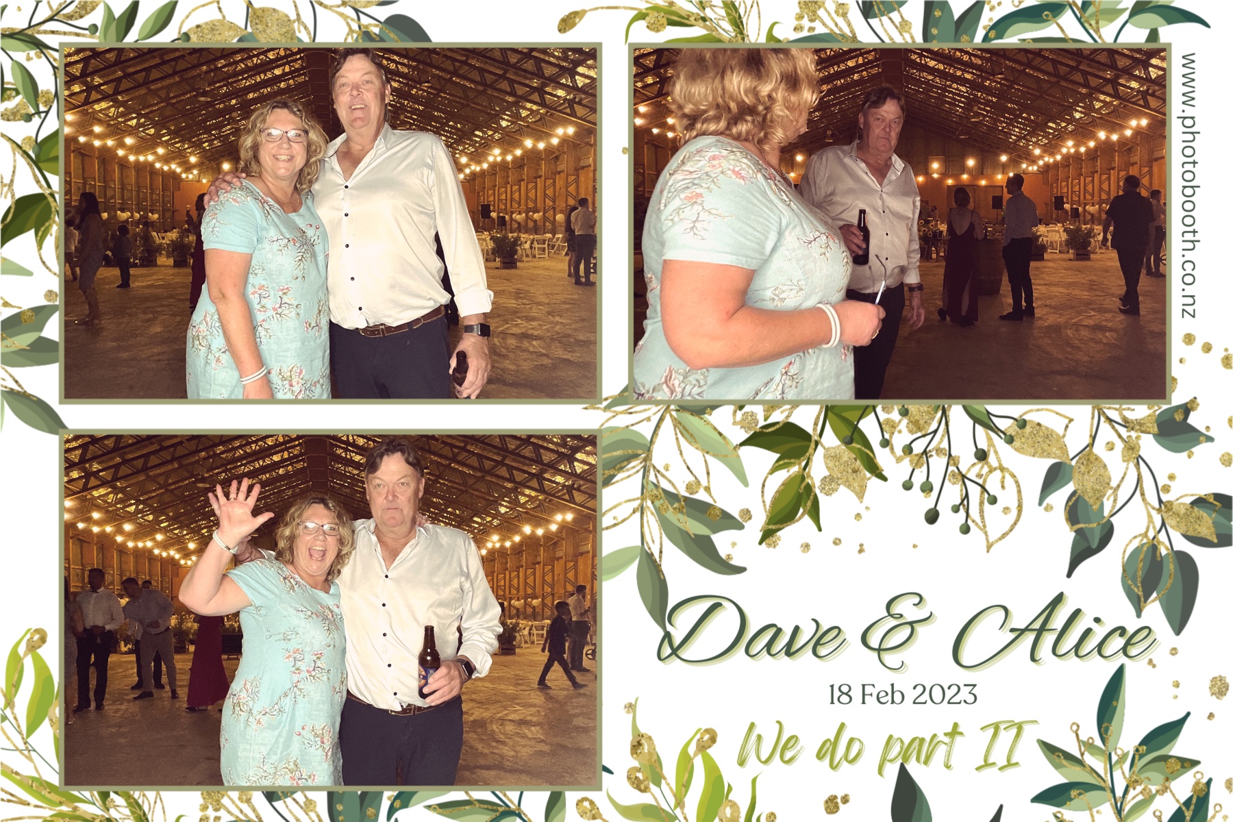 Dave & Alice's Wedding | View more photos from the event at gallery.photobooth.co.nz/u/SelfieCentral/Dave-Alices-Wedding