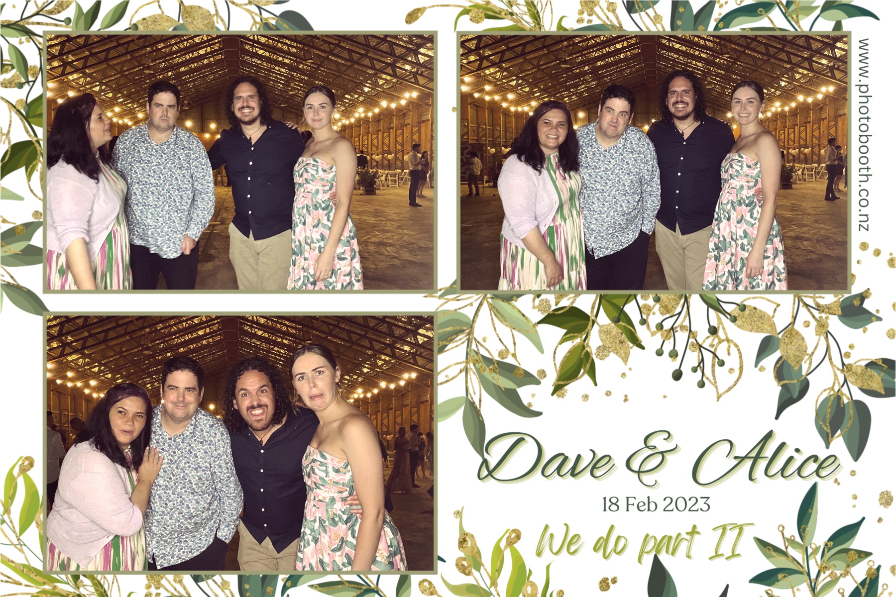Dave & Alice's Wedding | View more photos from the event at gallery.photobooth.co.nz/u/SelfieCentral/Dave-Alices-Wedding