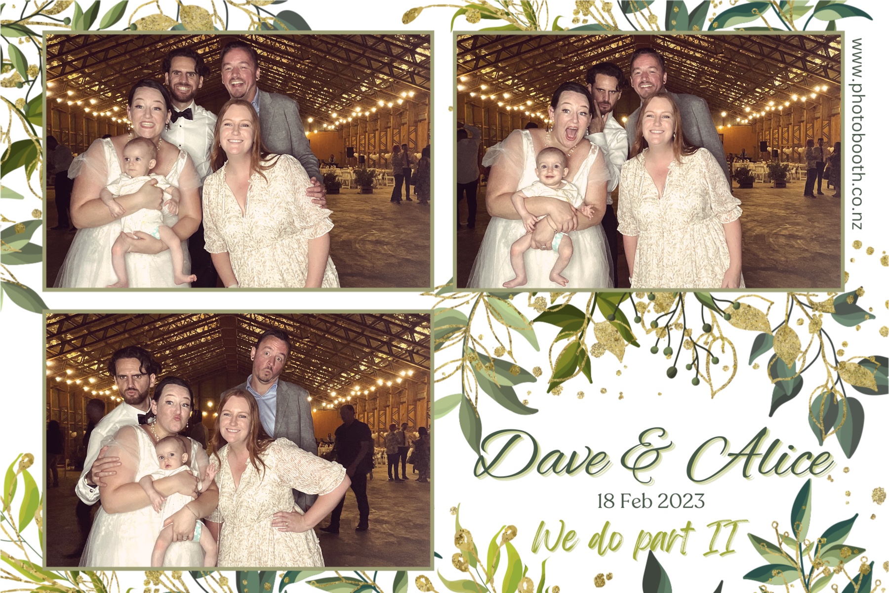 Dave & Alice's Wedding | View more photos from the event at gallery.photobooth.co.nz/u/SelfieCentral/Dave-Alices-Wedding
