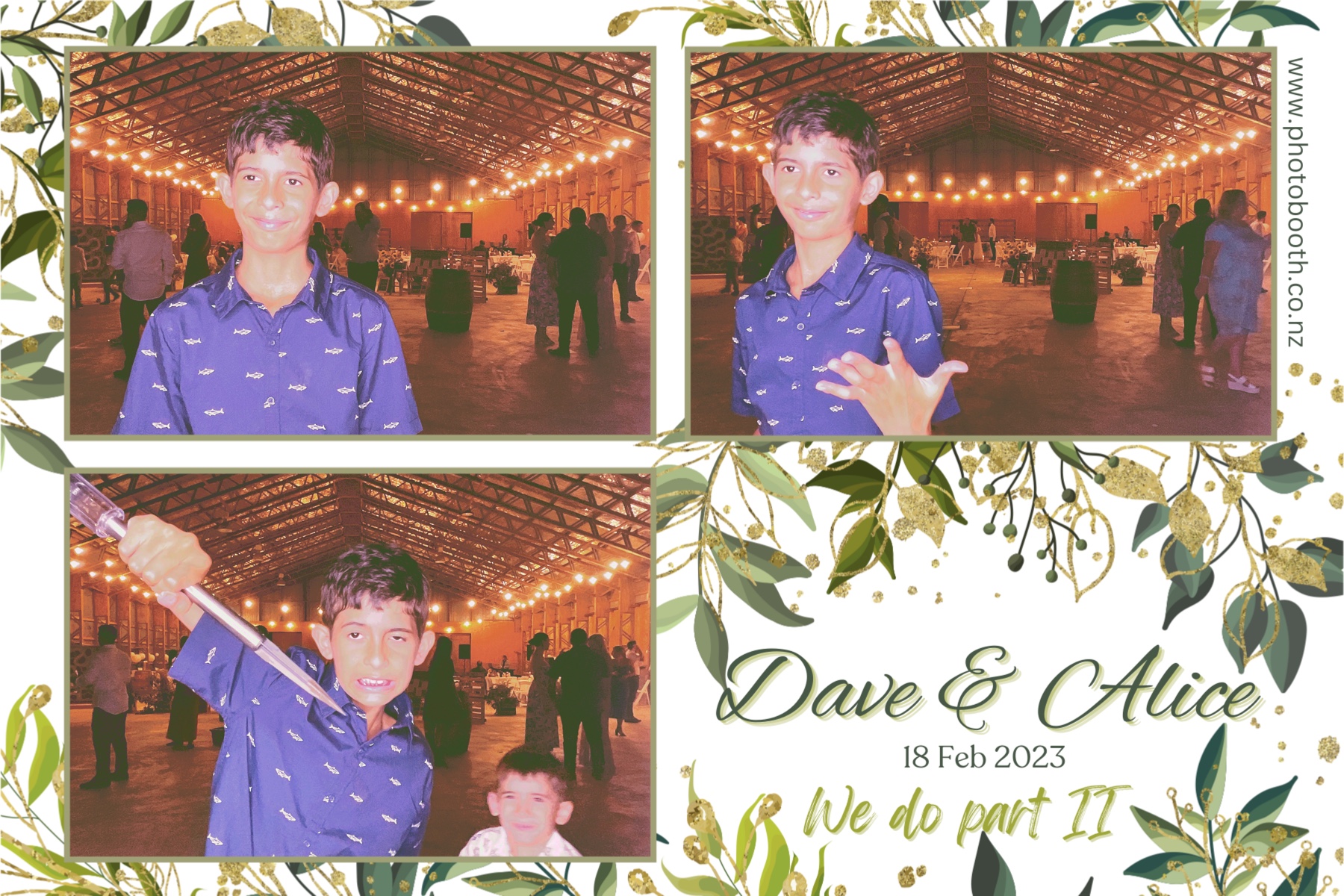 Dave & Alice's Wedding | View more photos from the event at gallery.photobooth.co.nz/u/SelfieCentral/Dave-Alices-Wedding