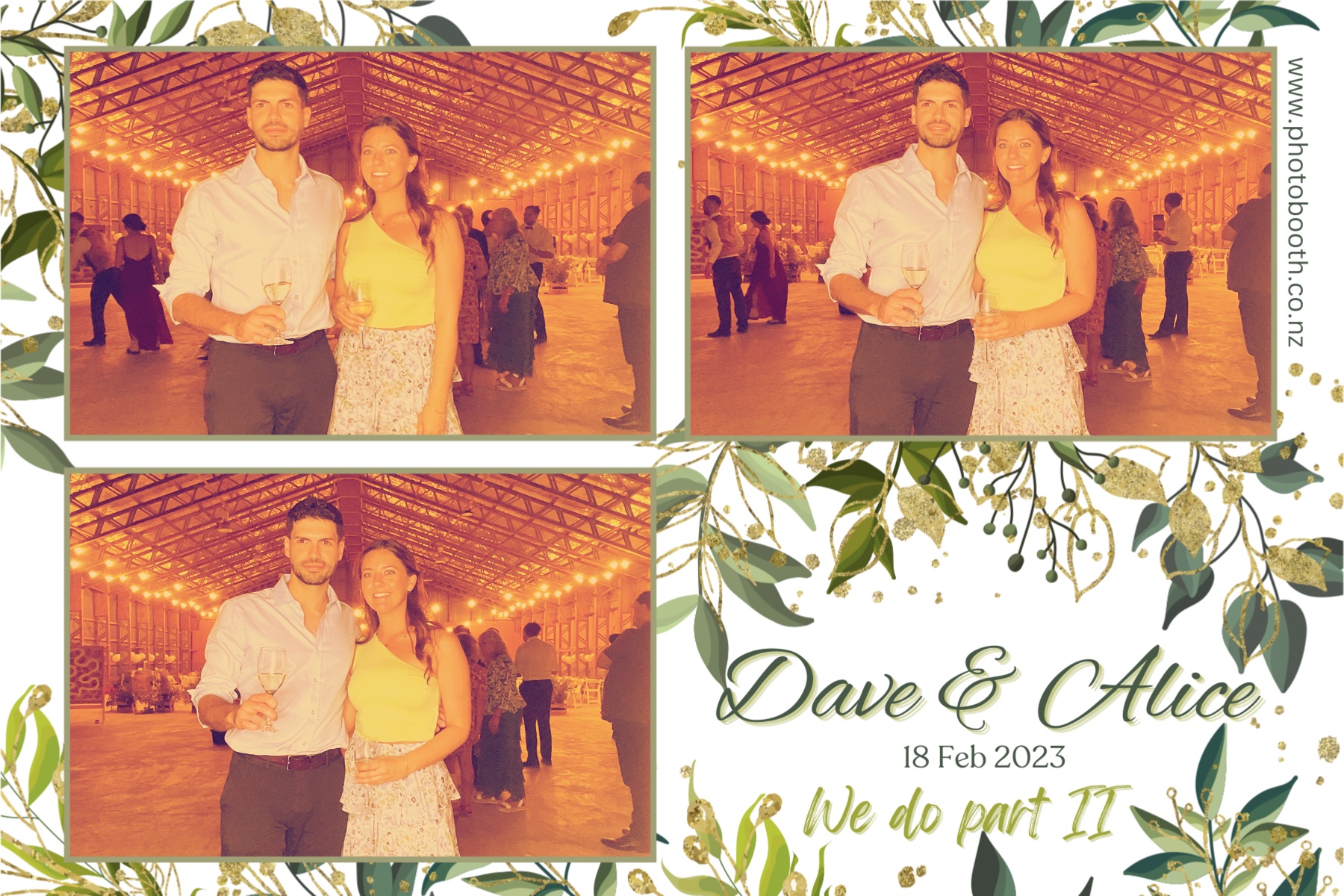 Dave & Alice's Wedding | View more photos from the event at gallery.photobooth.co.nz/u/SelfieCentral/Dave-Alices-Wedding