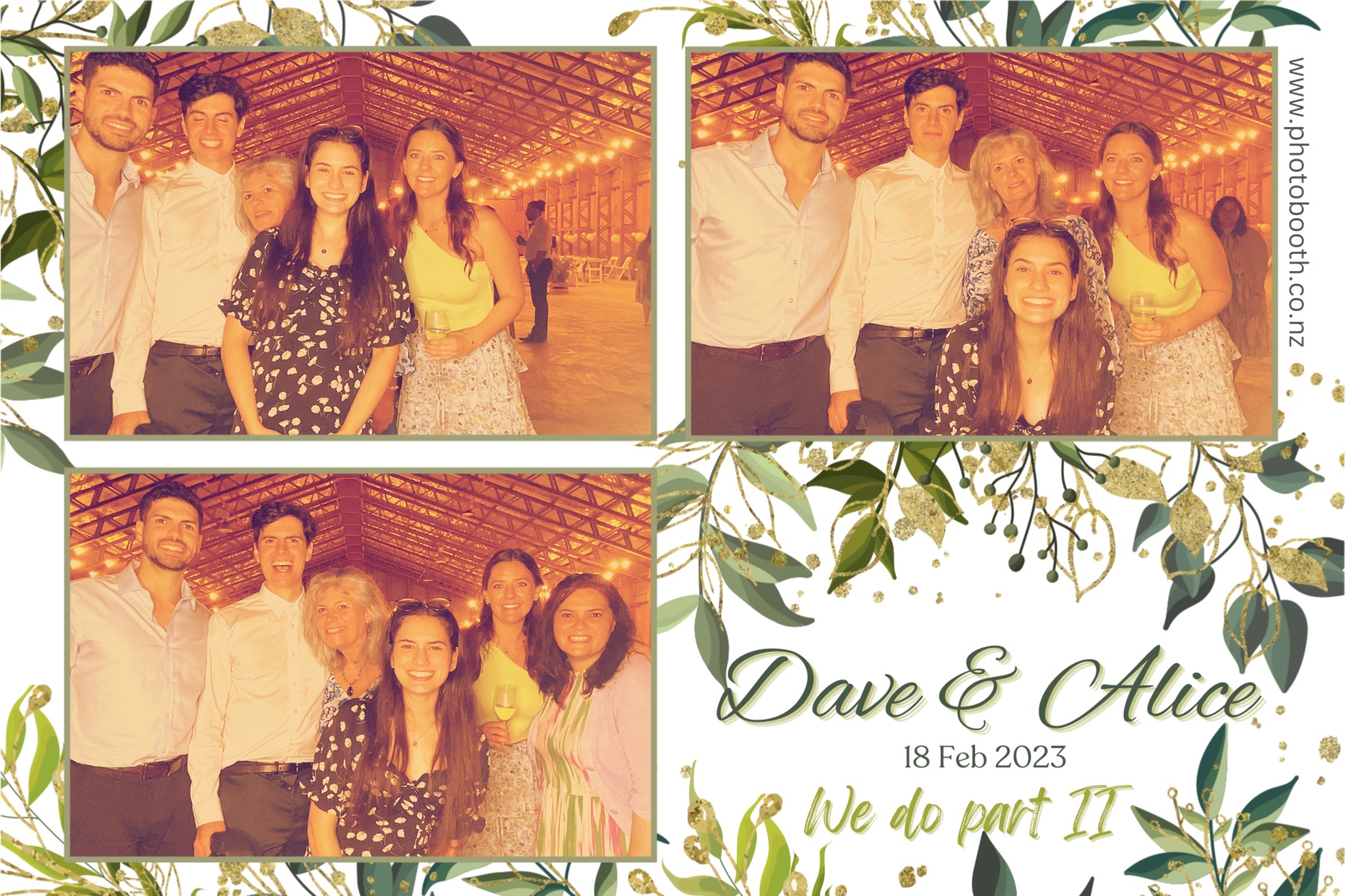 Dave & Alice's Wedding | View more photos from the event at gallery.photobooth.co.nz/u/SelfieCentral/Dave-Alices-Wedding