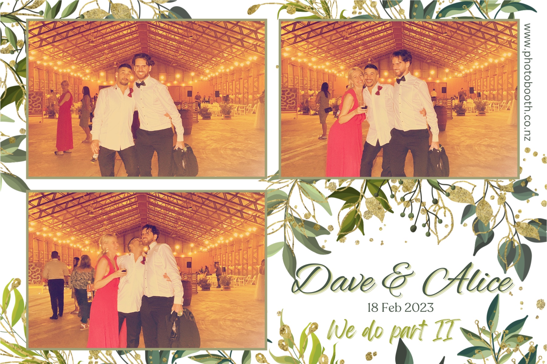 Dave & Alice's Wedding | View more photos from the event at gallery.photobooth.co.nz/u/SelfieCentral/Dave-Alices-Wedding