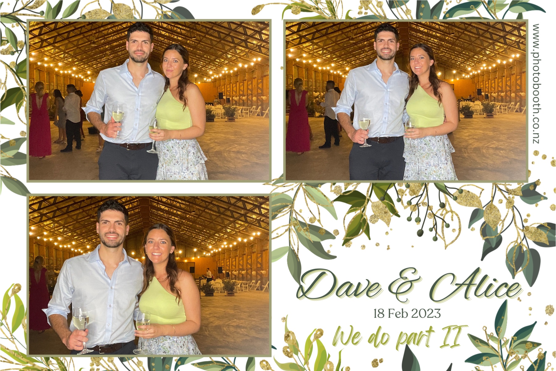 Dave & Alice's Wedding | View more photos from the event at gallery.photobooth.co.nz/u/SelfieCentral/Dave-Alices-Wedding