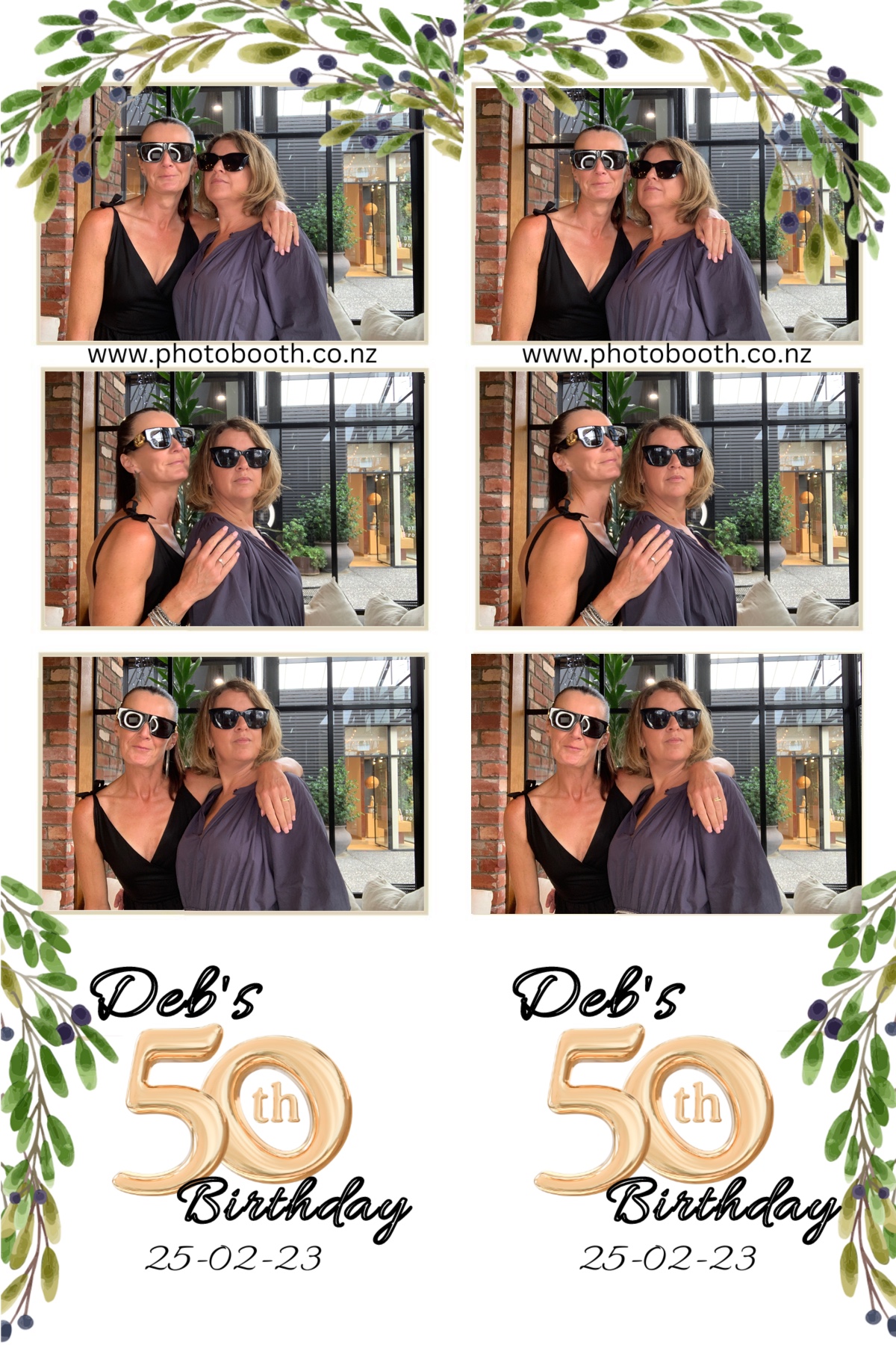 Deb's 50th | View more photos from the event at gallery.photobooth.co.nz/u/SelfieCentral/Debs-50th