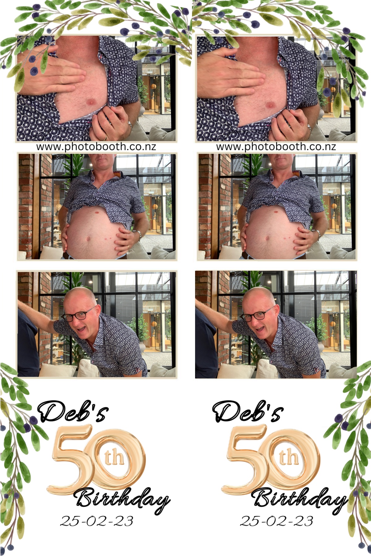 Deb's 50th | View more photos from the event at gallery.photobooth.co.nz/u/SelfieCentral/Debs-50th
