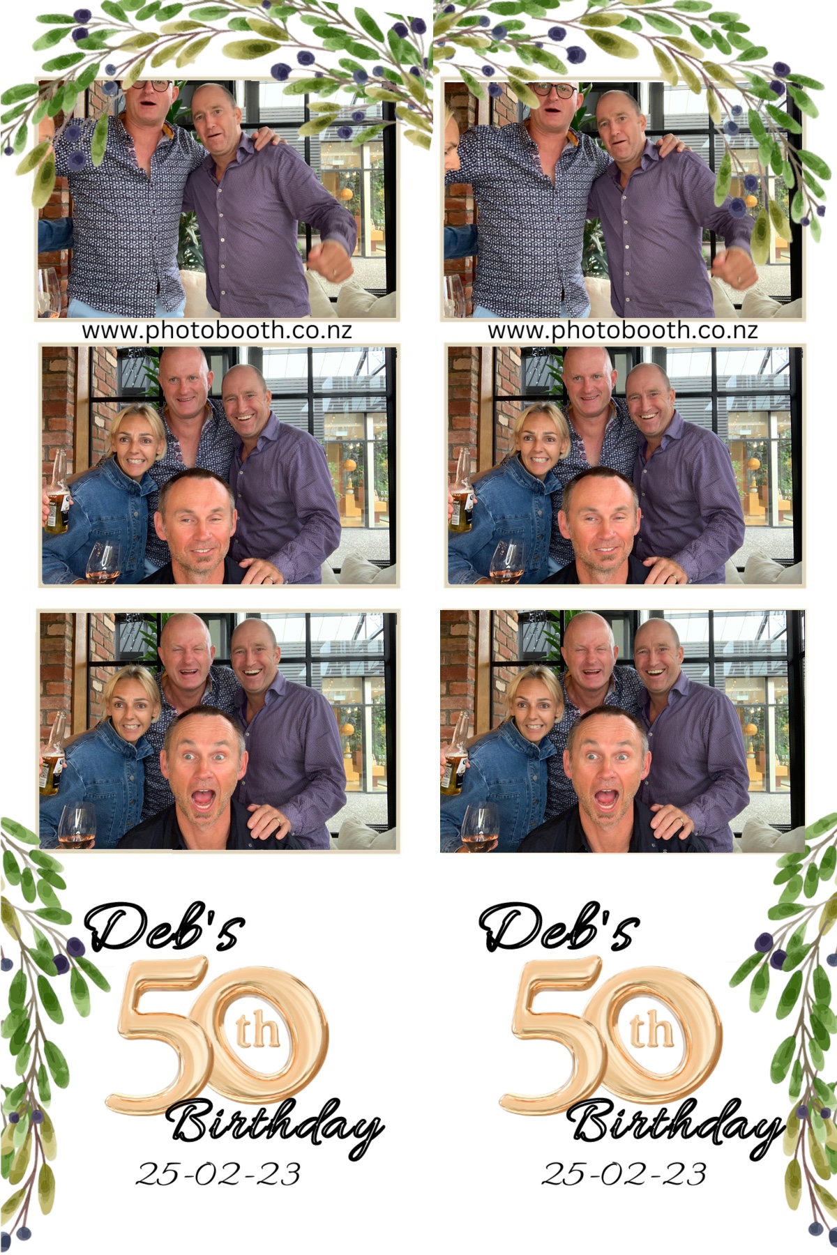 Deb's 50th | View more photos from the event at gallery.photobooth.co.nz/u/SelfieCentral/Debs-50th