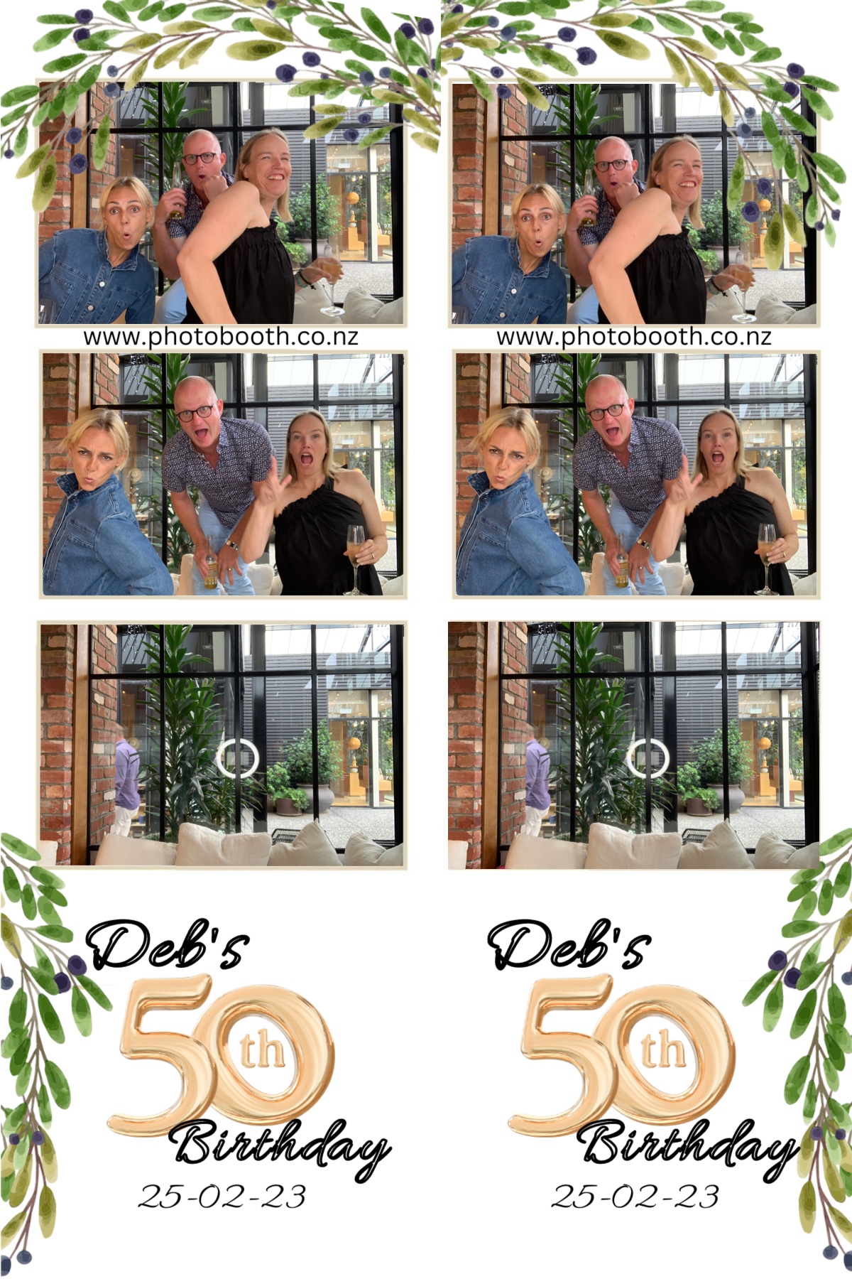 Deb's 50th | View more photos from the event at gallery.photobooth.co.nz/u/SelfieCentral/Debs-50th