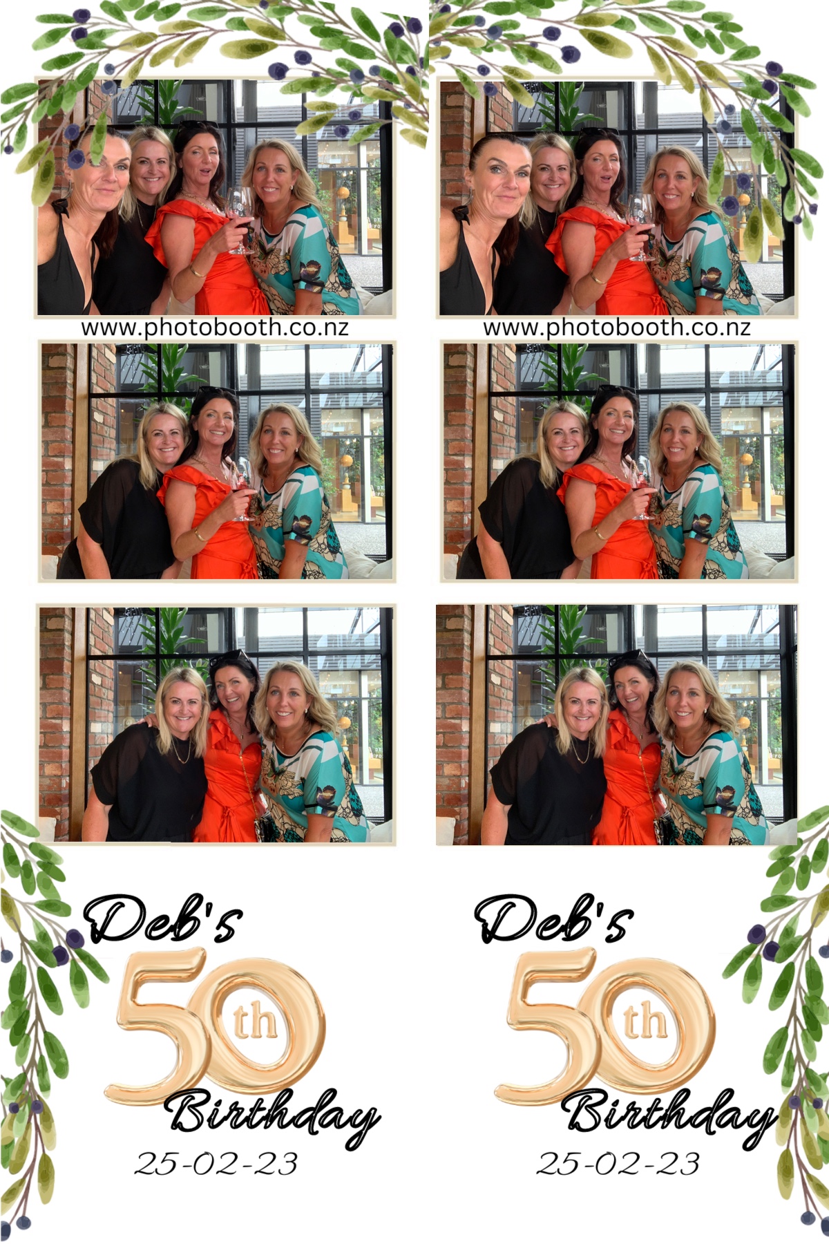 Deb's 50th | View more photos from the event at gallery.photobooth.co.nz/u/SelfieCentral/Debs-50th